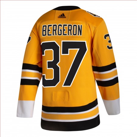 Boston Bruins Patrice Bergeron 37 2020-2021 Reverse Retro Trikot Authentic  - Herren